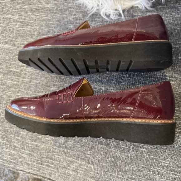 Naturalizer Andie Loafers – Women’s 8M – Burgundy Patent Leather – Great Cond - Picture 6 of 9